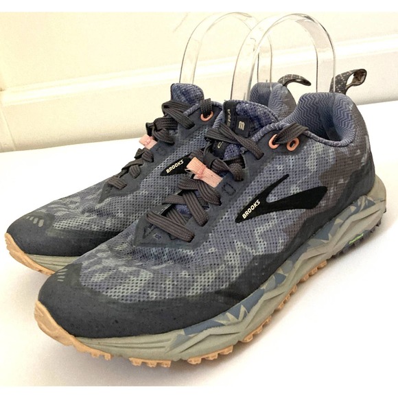 Brooks Shoes - Brooks Women's Caldera 3 Trail Running Hiking Sneakers Purple Gray Size 7